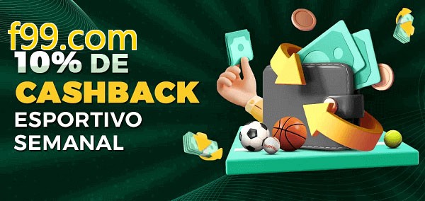 10% de bônus de cashback na f99.com